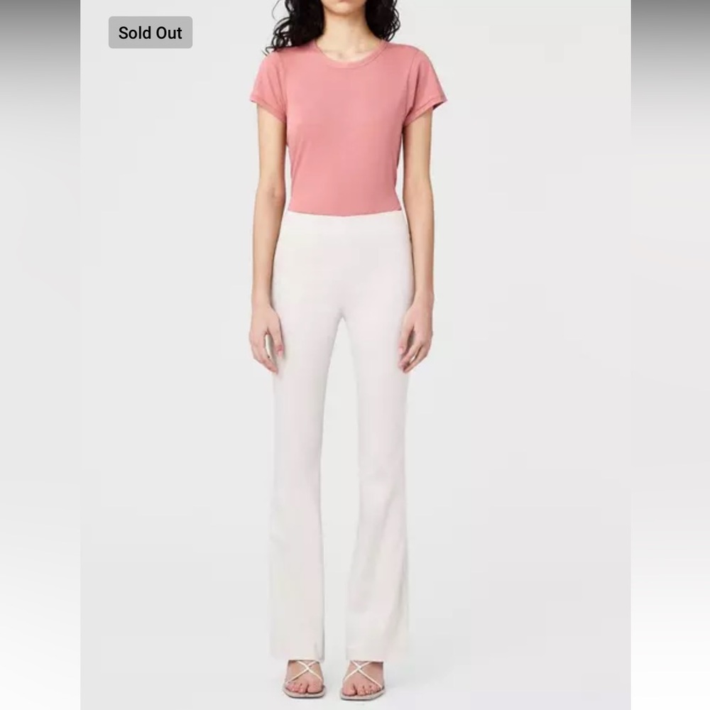 rag & bone Simone flare pant in stone